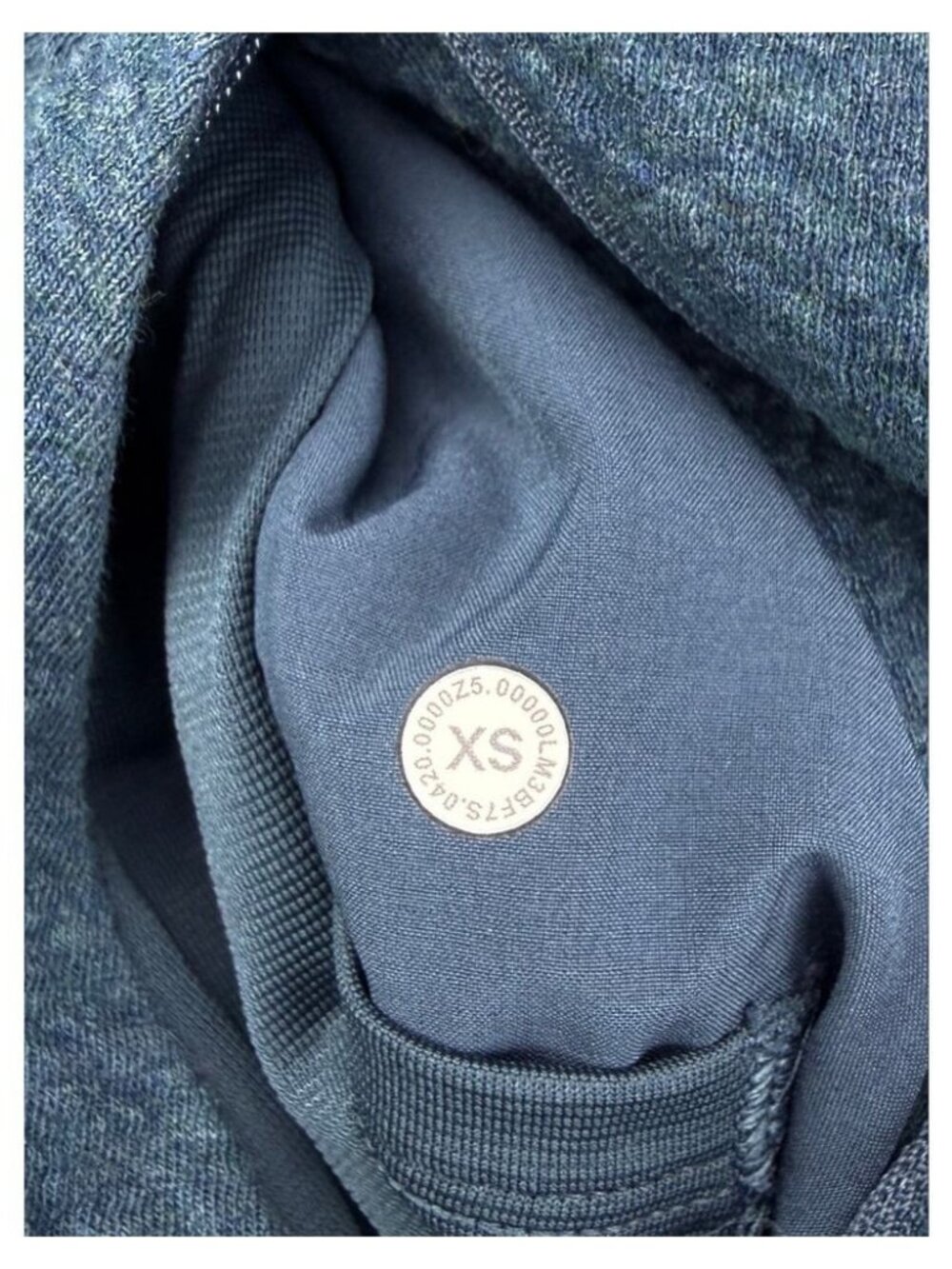 LULULEMON At Ease Hoodie Size XS Heathered Iron Blue - Picture 6 of 7